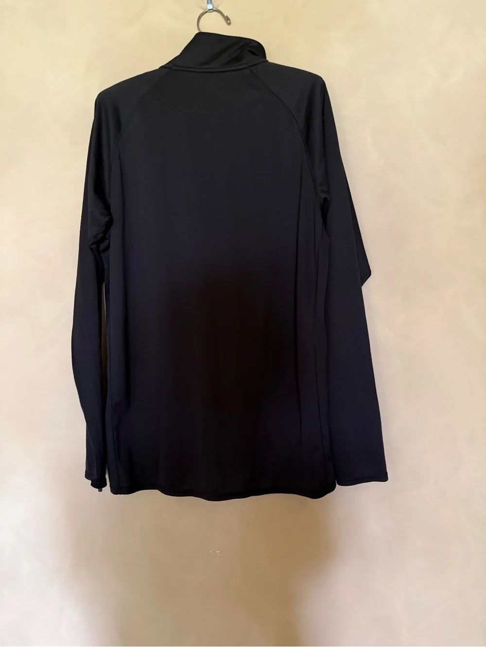 Patagonia Black Capilene Midweight Long Sleeve Pullover Performance Jacket